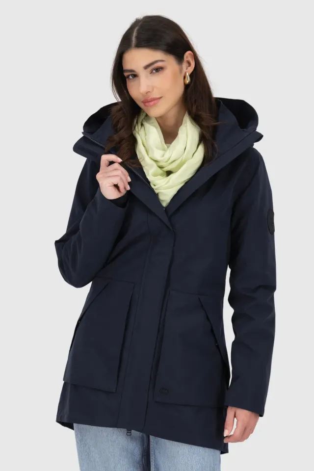 Alife & Kickin ArlettaAK A Parka Damen dunkelblau ungefüttert