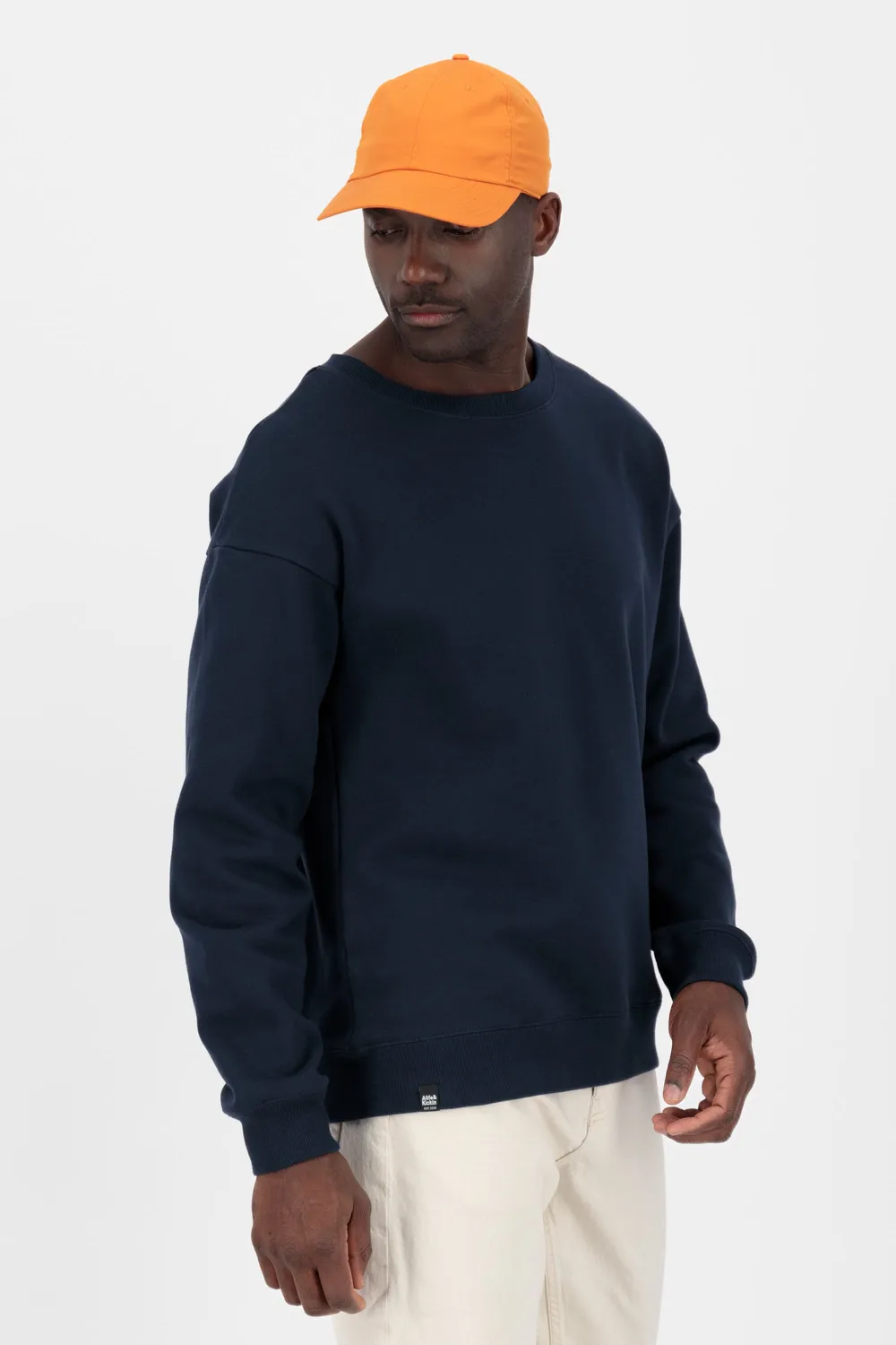 Alife & Kickin LucAK A Sweatshirt Dunkelblau Baumwolle