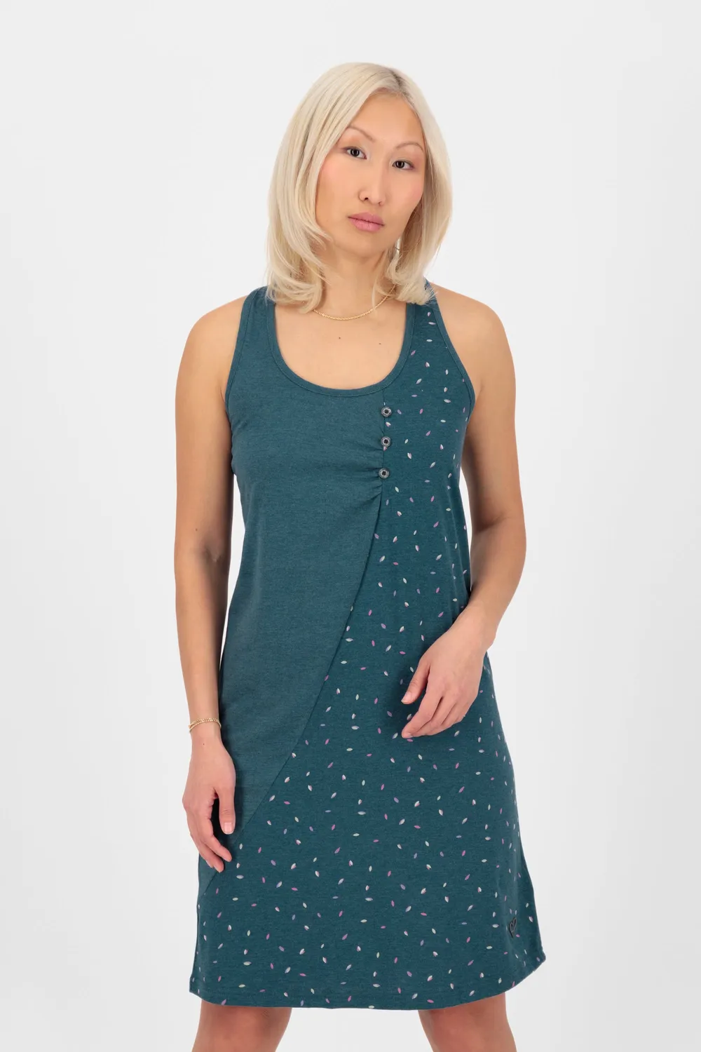 Alife & Kickin CameronAK B Kleid Dunkelblau ärmellos