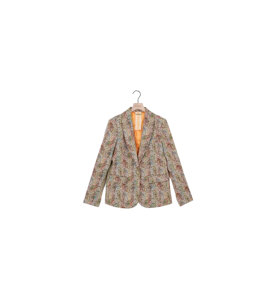 Mos Mosh MMLina Sinu Blazer Cement 36 Jacquard Regular