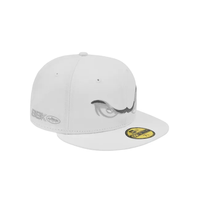 Corteiz BBK Storm New Era 59Fifty Cap weiß fitted
