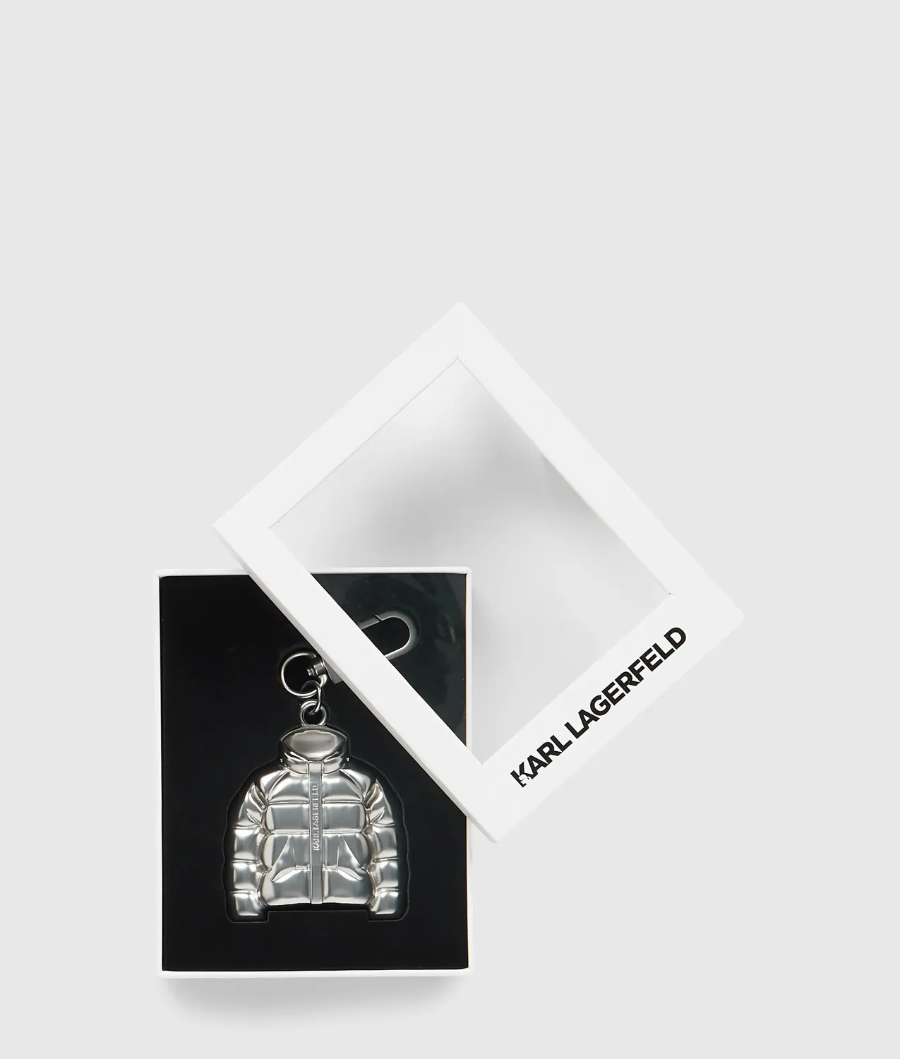 Karl Lagerfeld Puffer Jacket Schlüsselanhänger silber One Size