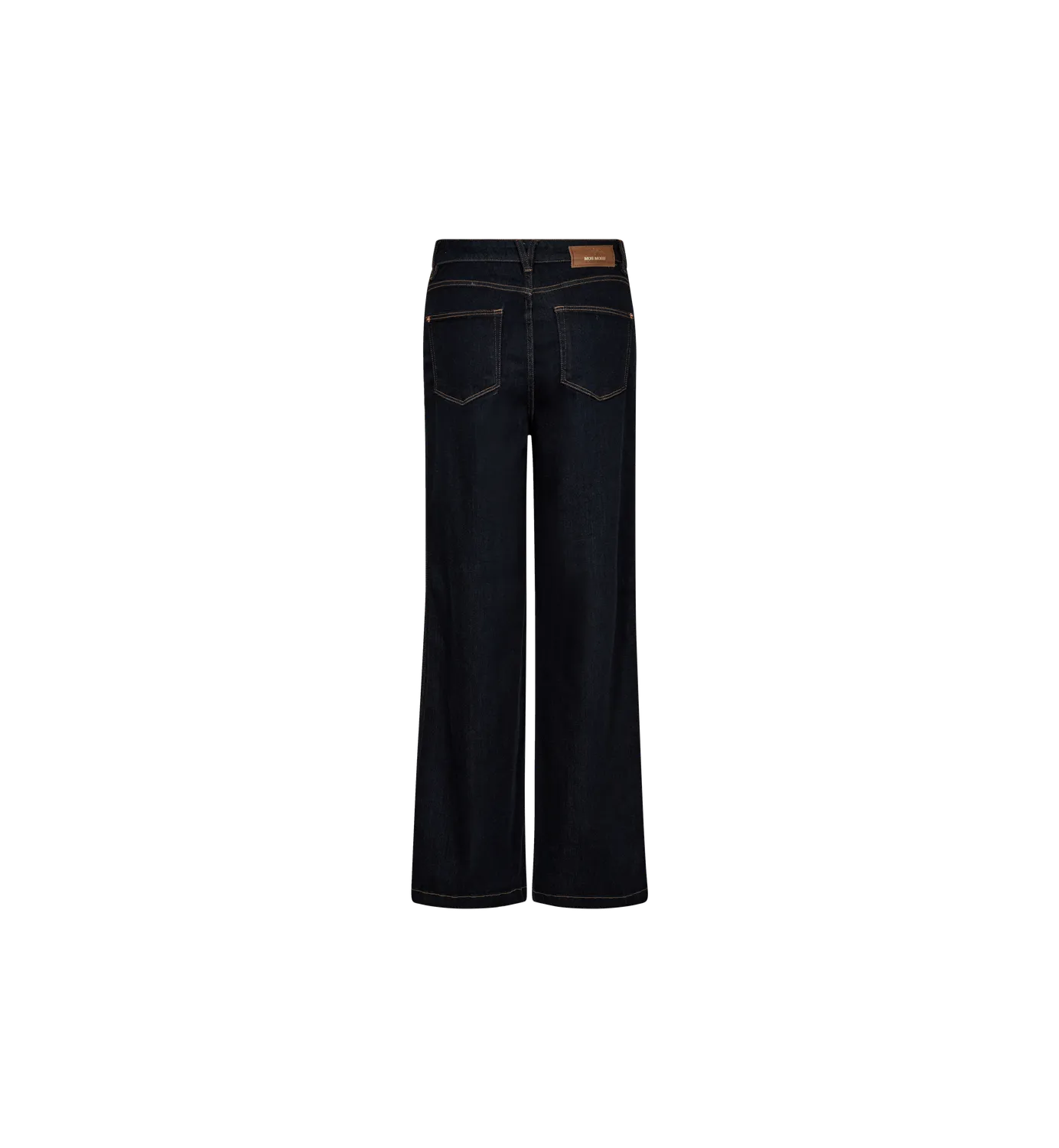 Mos Mosh MMColette Deluxe Wide-Leg Jeans Mid Blue 32