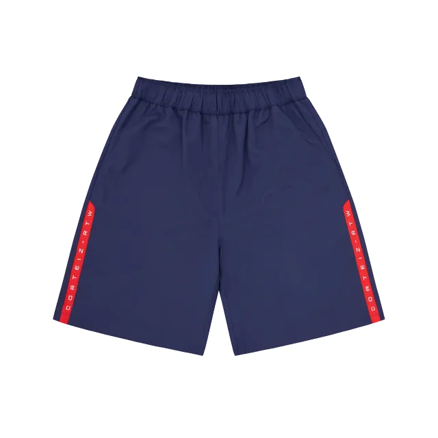 Corteiz Rossa Short Navy Nylon-Shorts