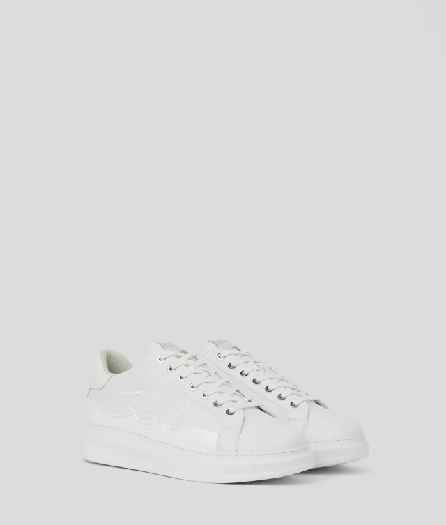 Karl Lagerfeld Signature Kapri Sneaker Leder