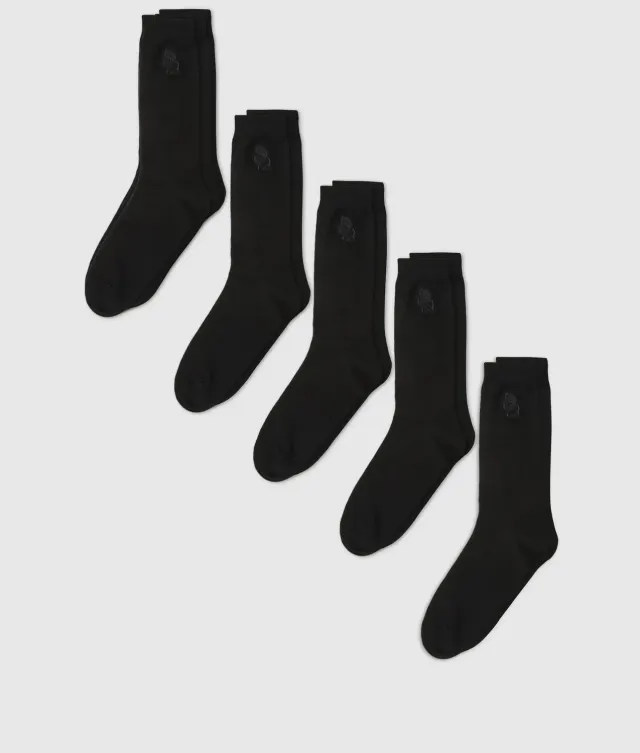 Karl Lagerfeld Kameo Socken 5er-Pack Baumwolle