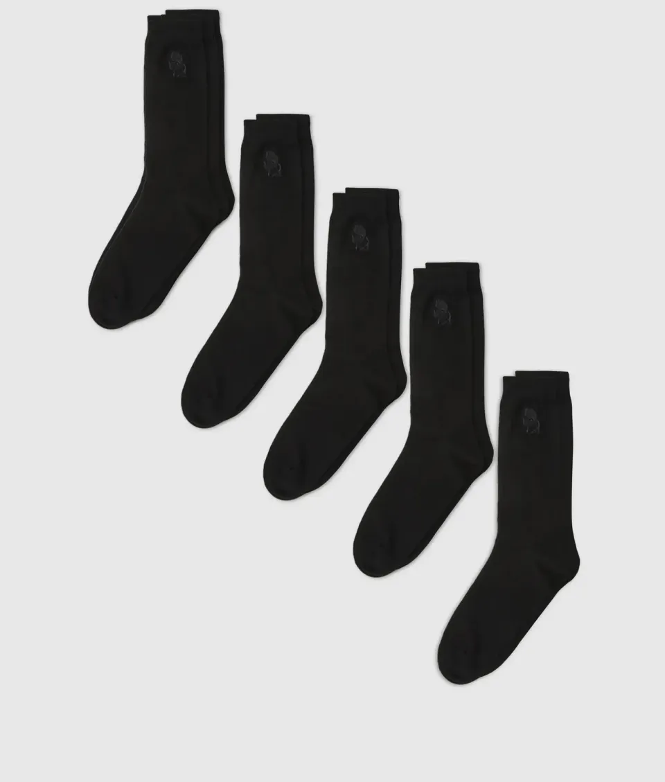 Karl Lagerfeld Kameo Socken 5er-Pack Baumwolle