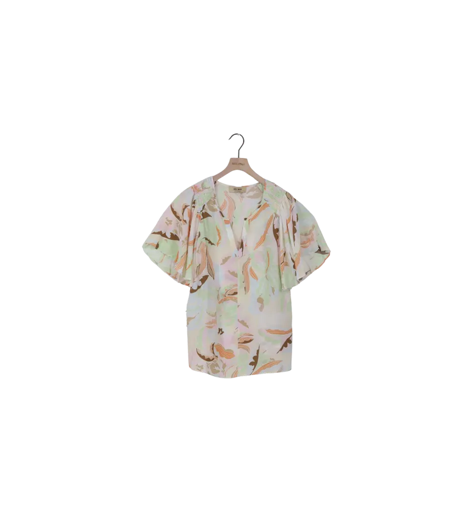Mos Mosh ReLoved MMArjoo Cosmos Bluse M Skywriting