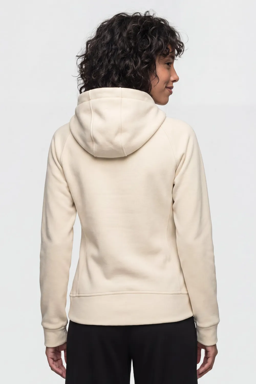 Alife & Kickin AyuAK F Fleecejacke Beige Damen Kapuze