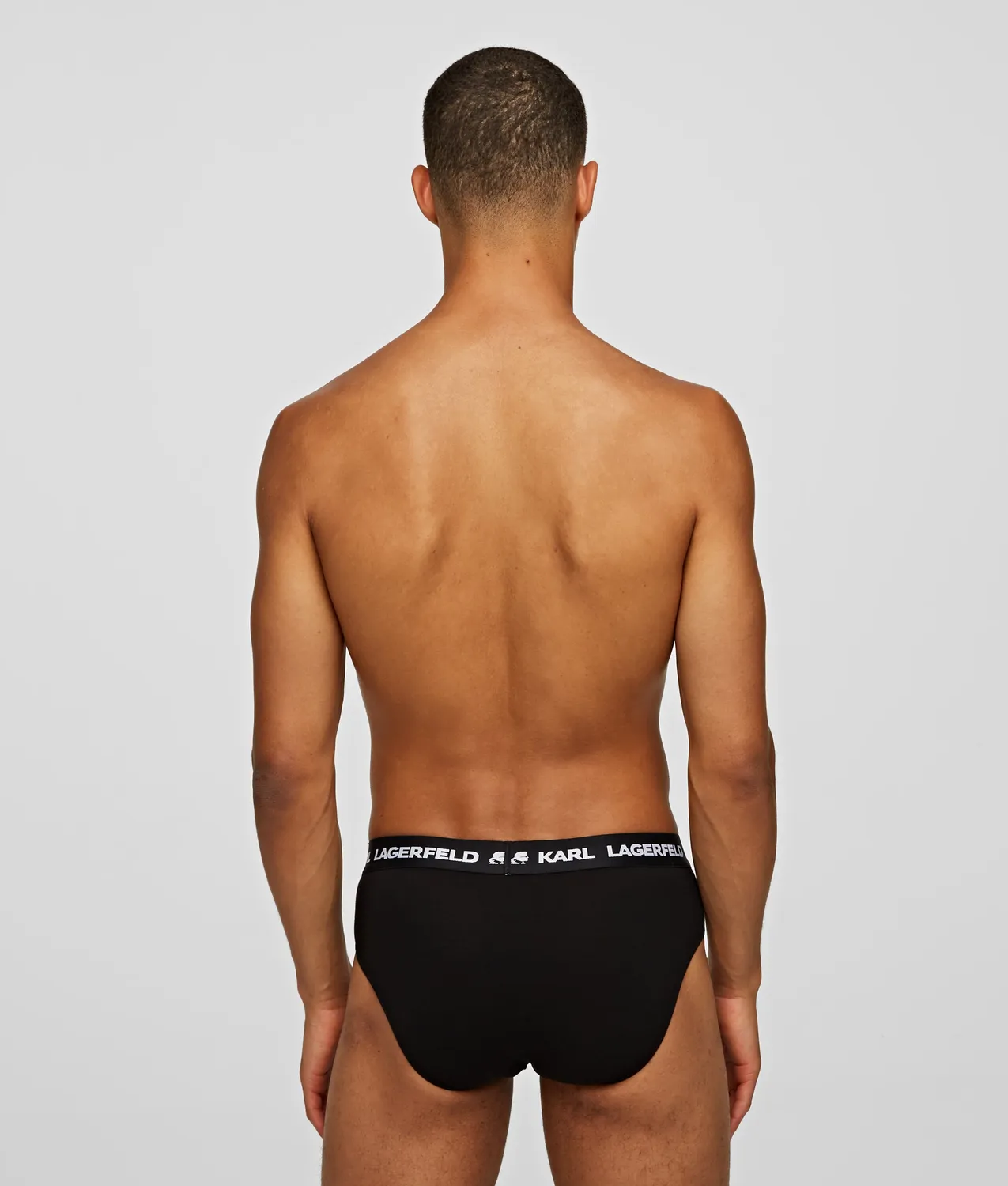 Karl Lagerfeld Logo Slips 3er-Pack Mid-Rise