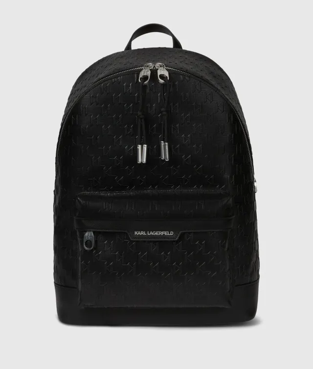 Karl Lagerfeld K/Monogram perforated Rucksack