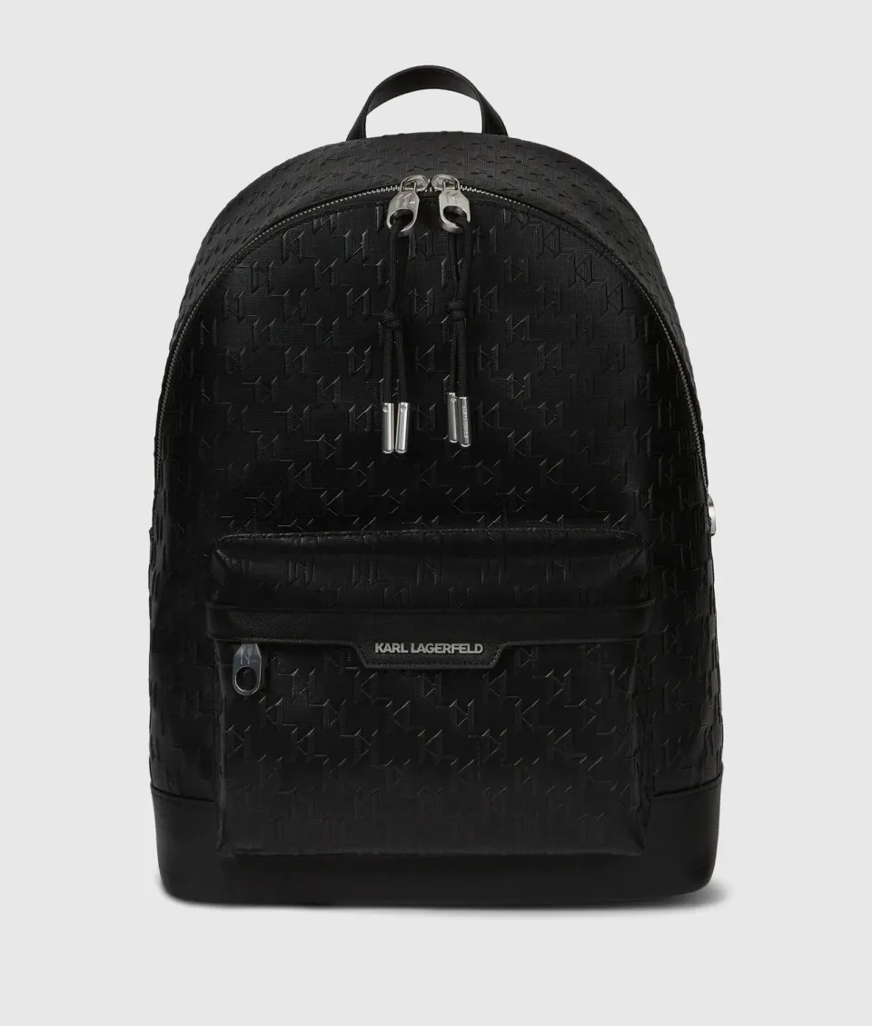 Karl Lagerfeld K/Monogram perforated Rucksack