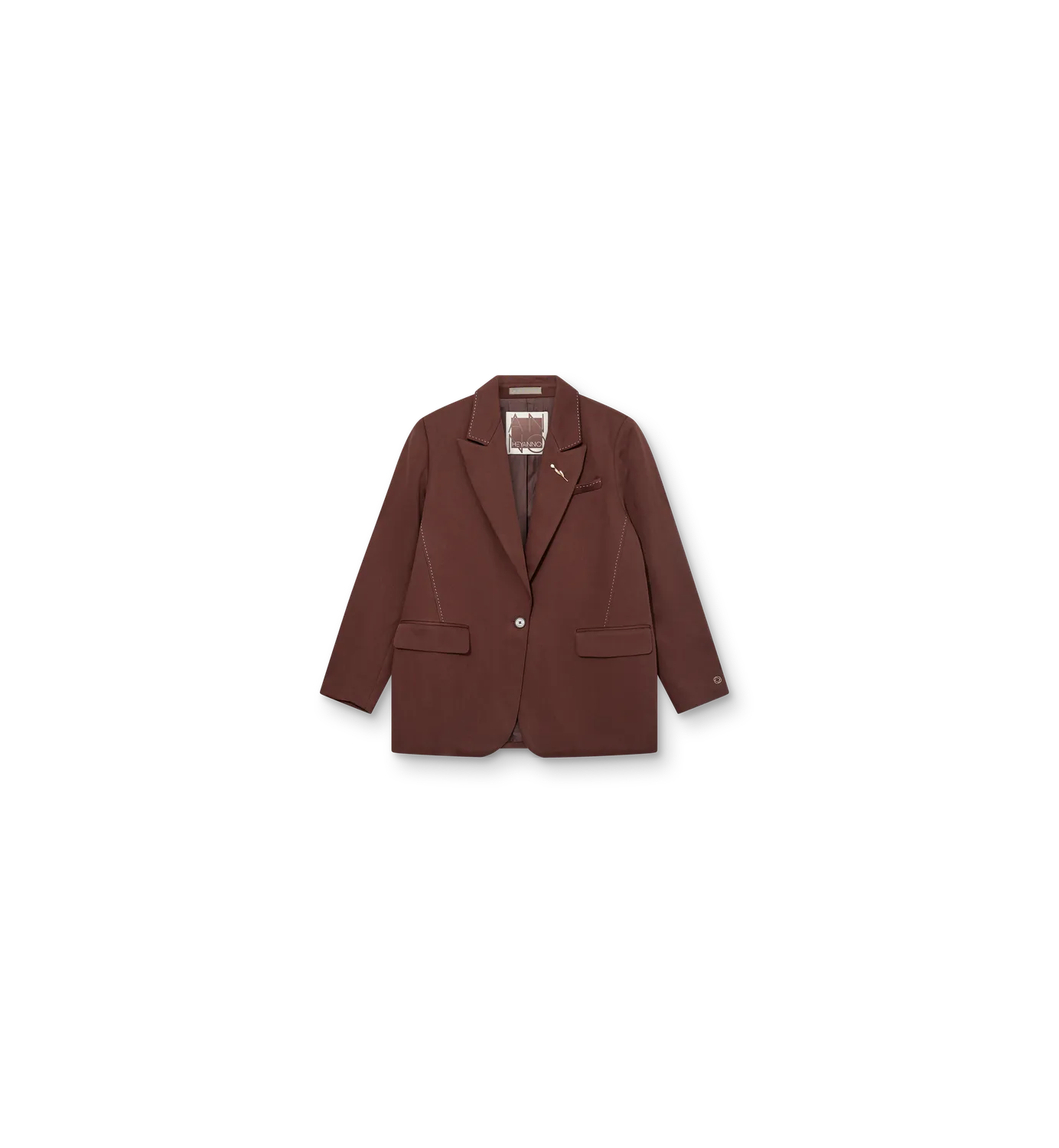 Mos Mosh MMHTill Twill Blazer Java Relaxed