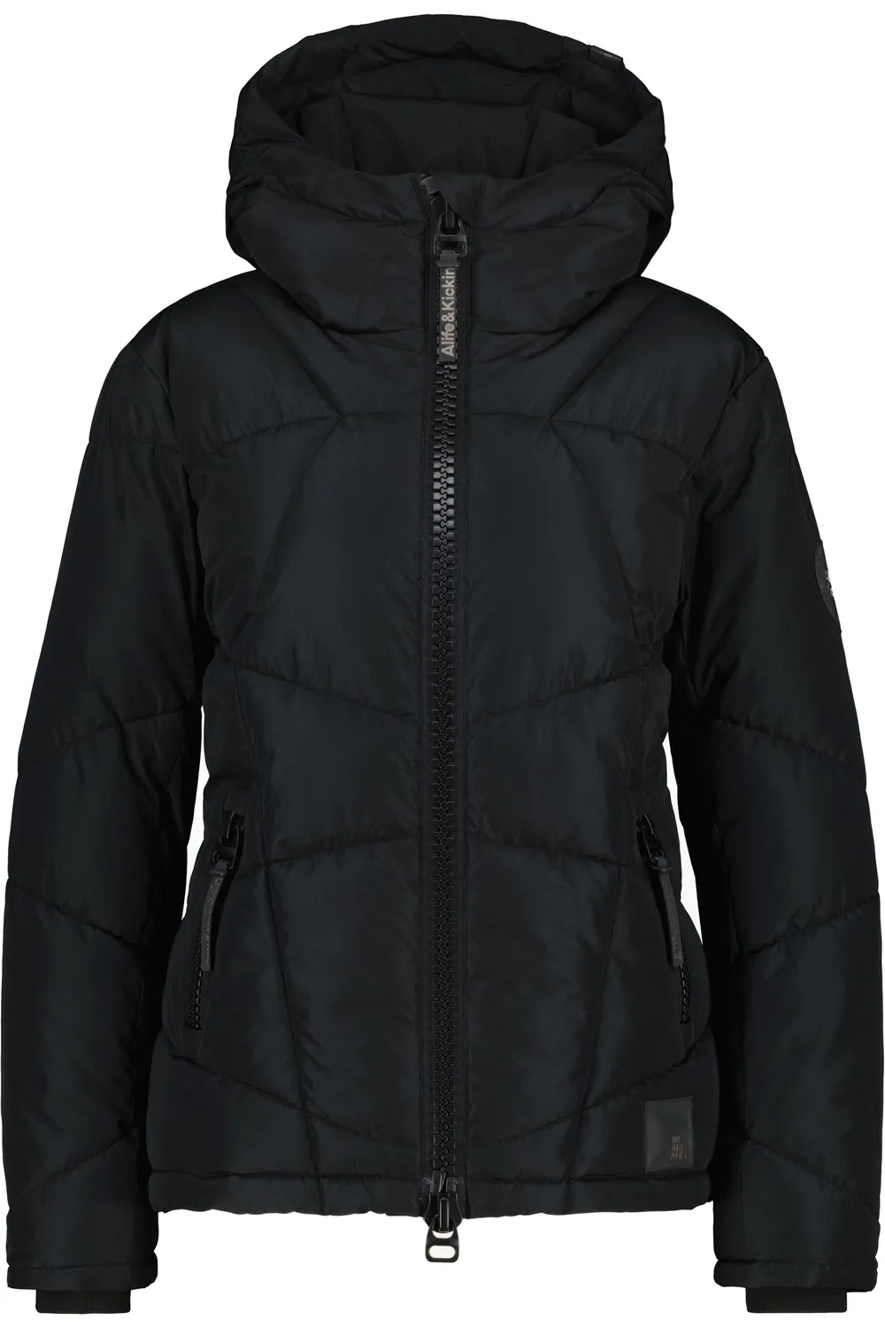 Alife & Kickin KasandraAK A Winterjacke Schwarz Stepp
