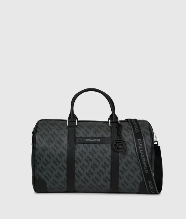 Karl Lagerfeld Ikon Monogram Weekender Tasche Herren