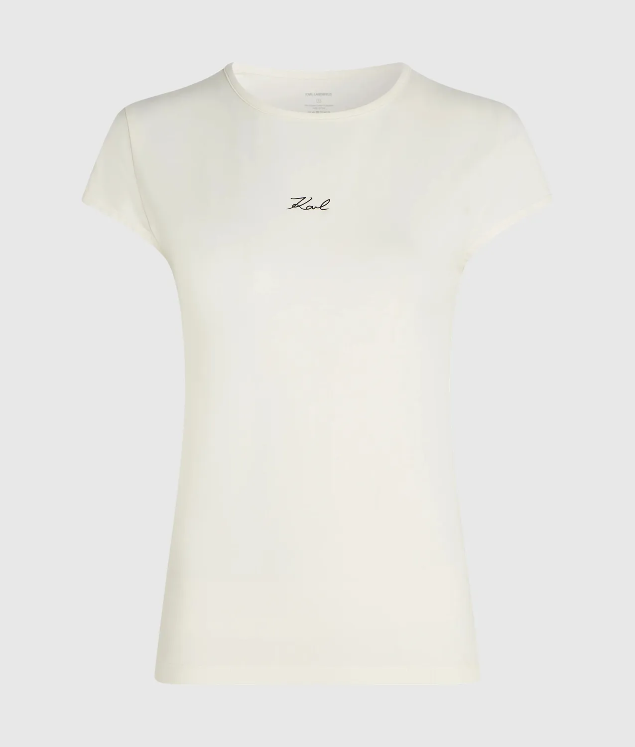 Karl Lagerfeld Signature T-Shirt 2er-Pack Bio-Baumwolle