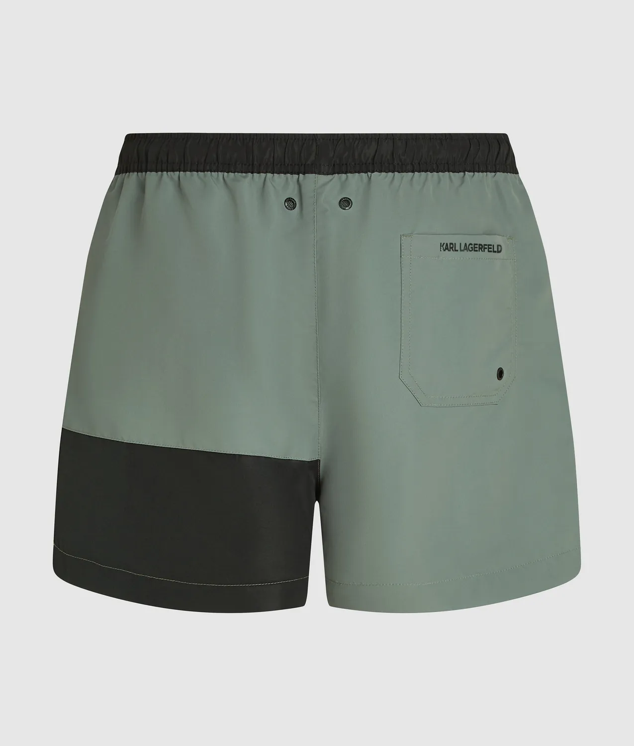 Karl Lagerfeld Rue St-Guillaume Badeshorts Kontrast kurz