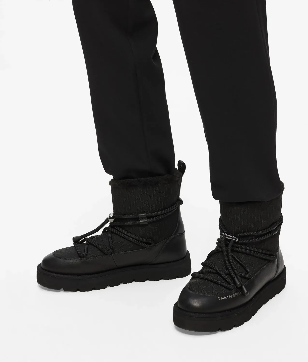 Karl Lagerfeld Thermo Boots Schlupf Fellfutter