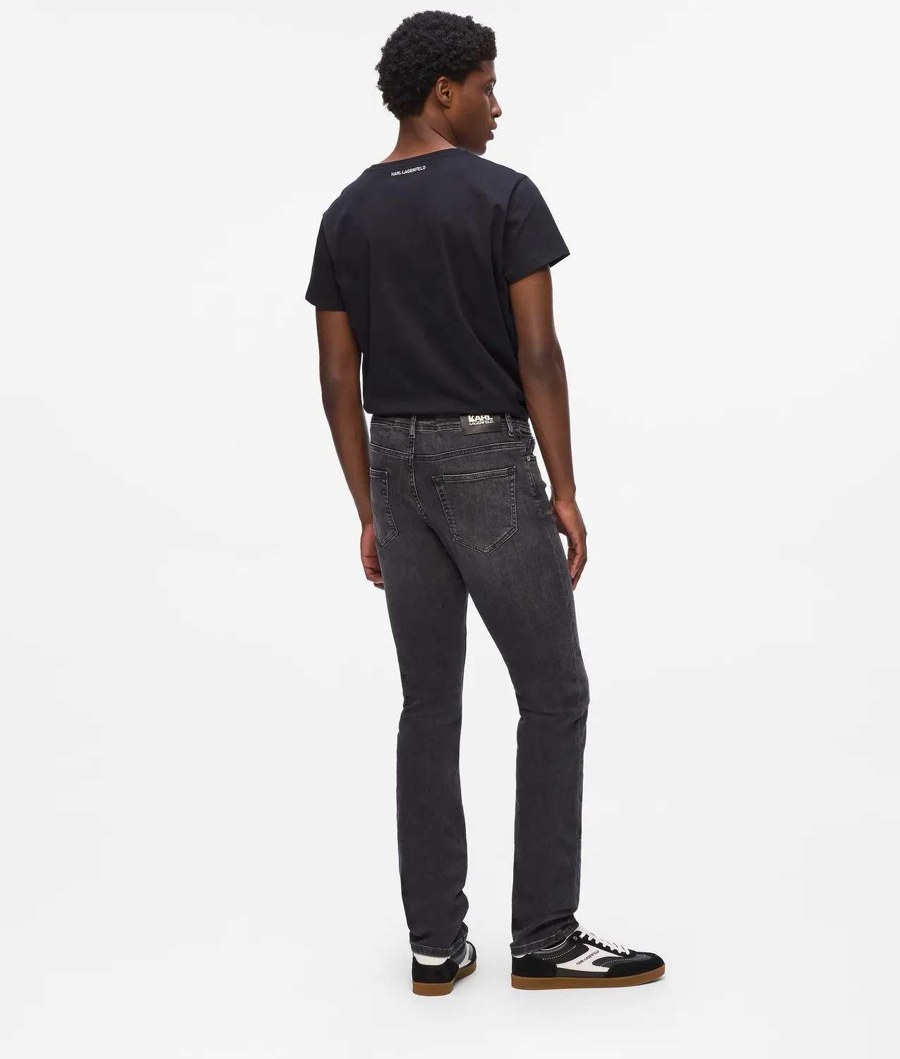 Karl Lagerfeld Classic 5-Pocket Jeans dunkelblau