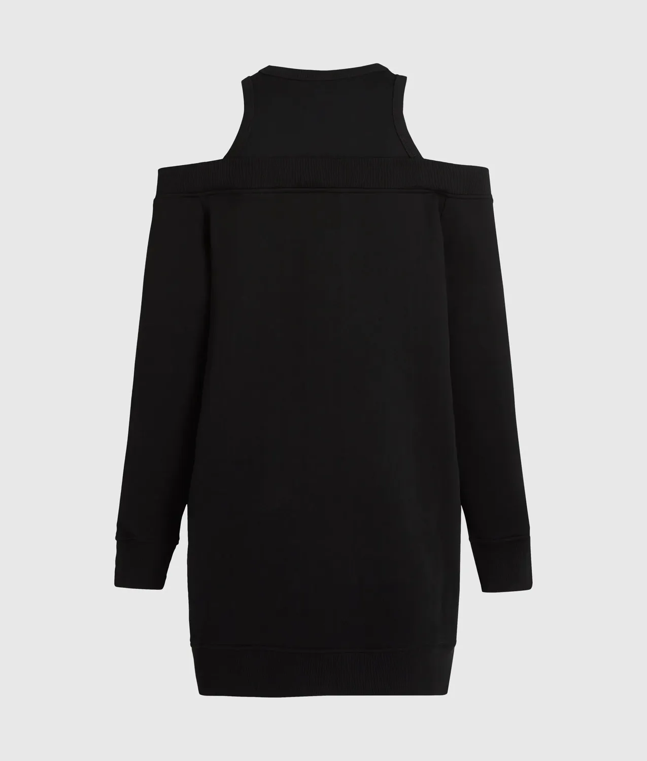 Karl Lagerfeld KL Jeans Cold-Shoulder Sweatkleid