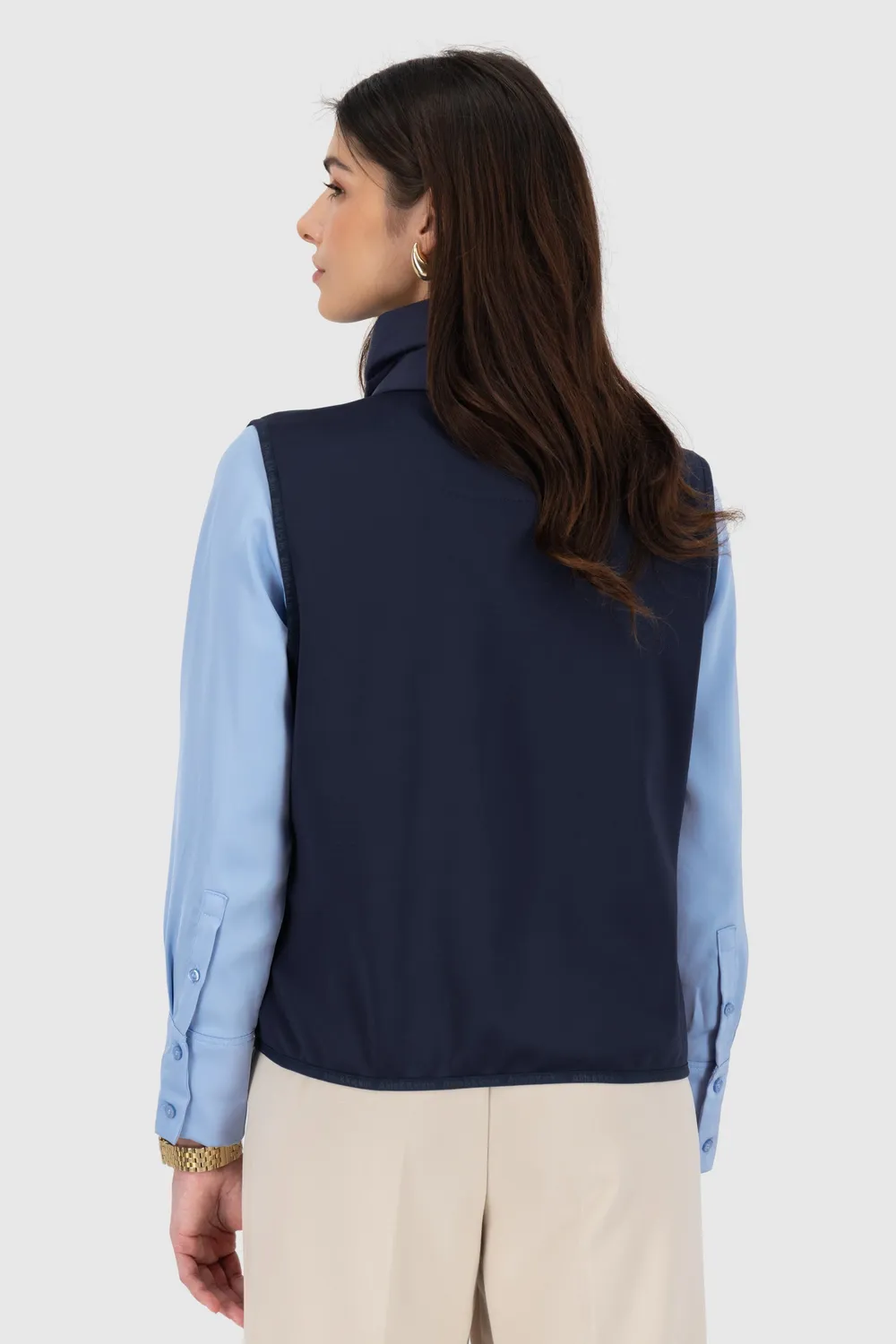 Alife & Kickin RujaAK A Weste dunkelblau Damen Steppweste