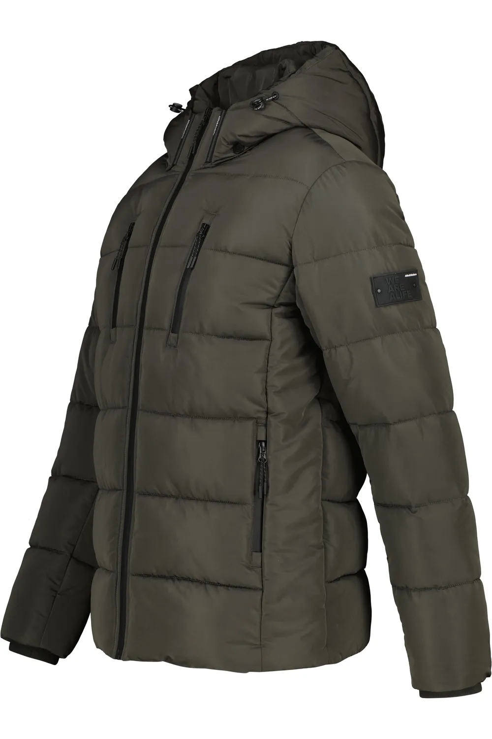 Alife & Kickin BranAK A Puffer Jacke Herren Schwarz