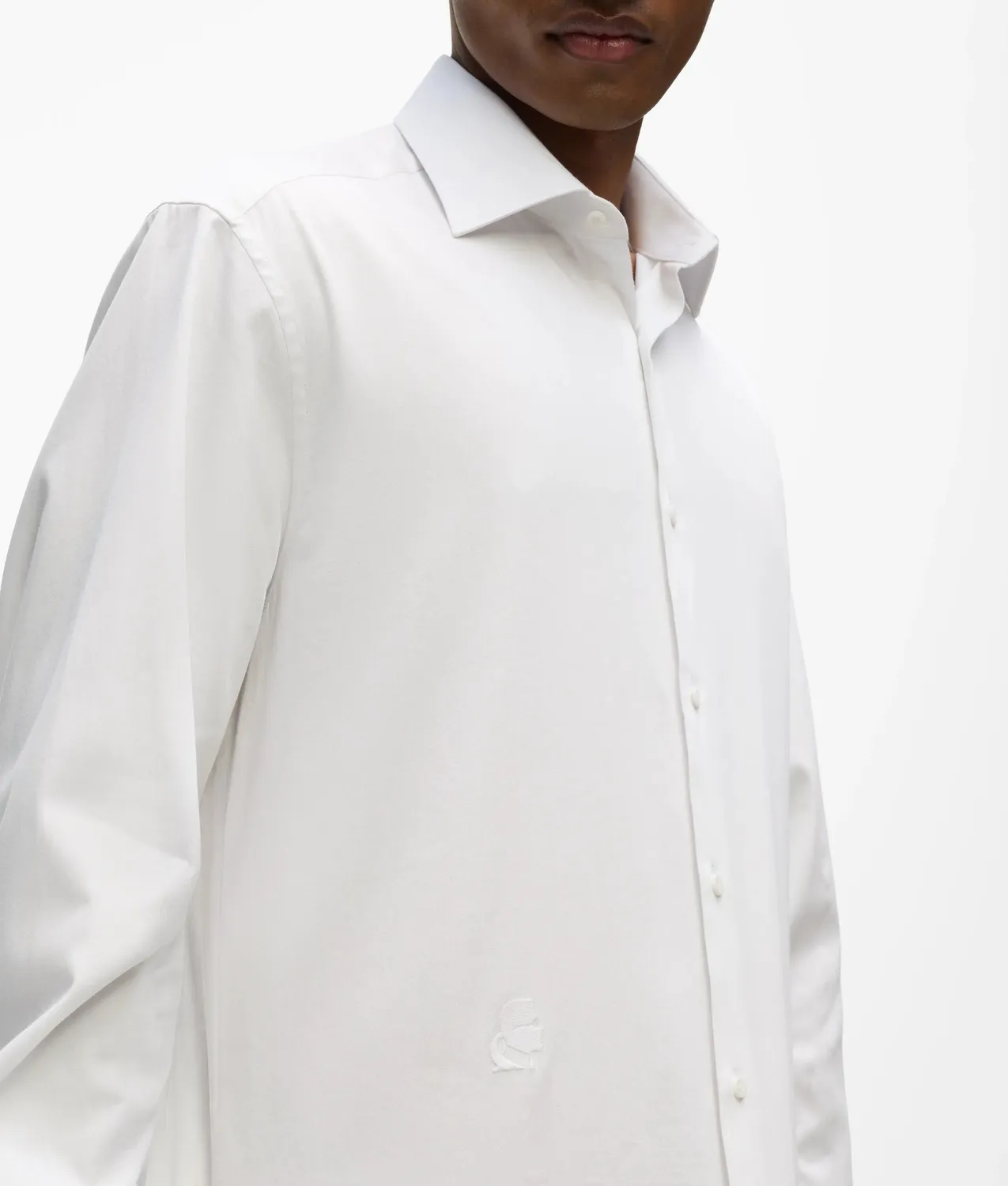 Karl Lagerfeld Classic Hemd Slim Fit Baumwolle Herren