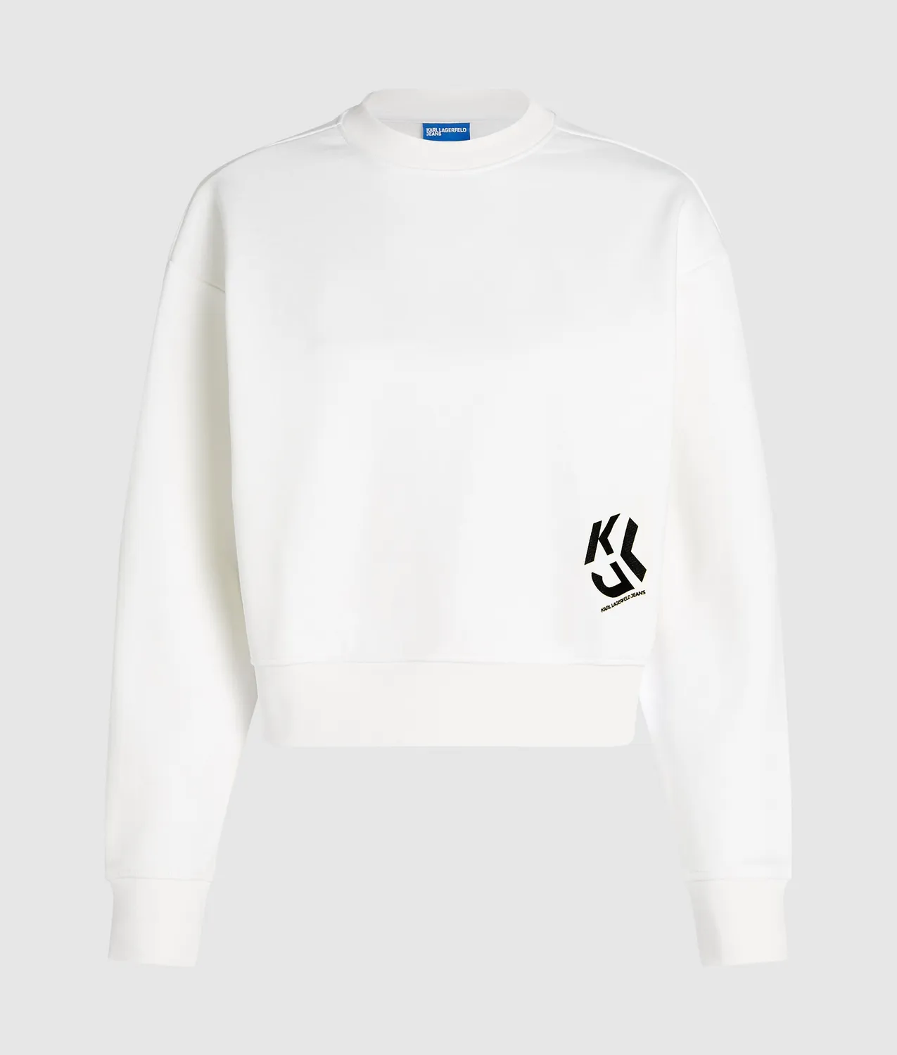 Karl Lagerfeld Jeans Monogram Sweatshirt Baumwolle