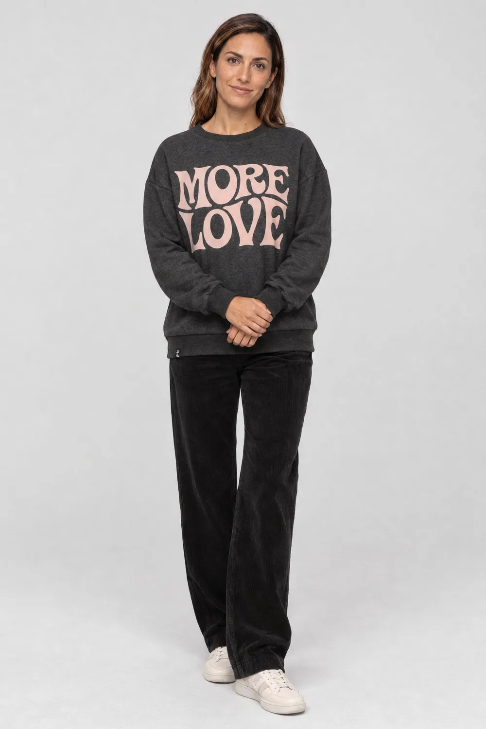 Alife & Kickin ElsaAK P Sweatshirt Schwarz More Love Damen
