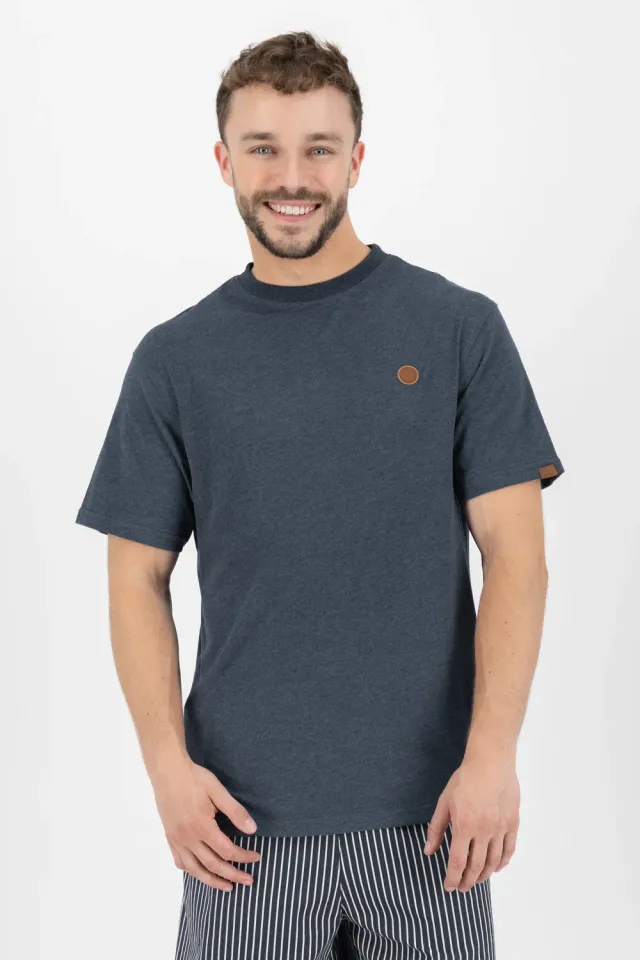Alife & Kickin MaddoxAK A T-Shirt Dunkelblau Herren