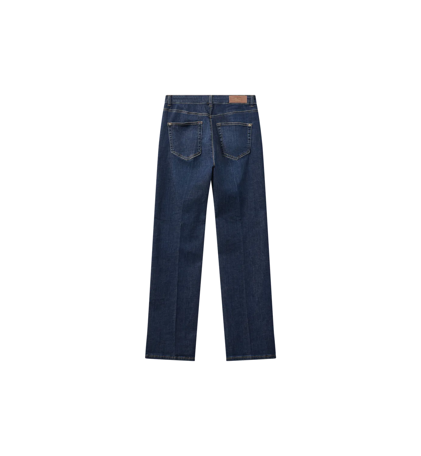 Mos Mosh Cecilia Cover Jeans Dark Blue High Waist Flare