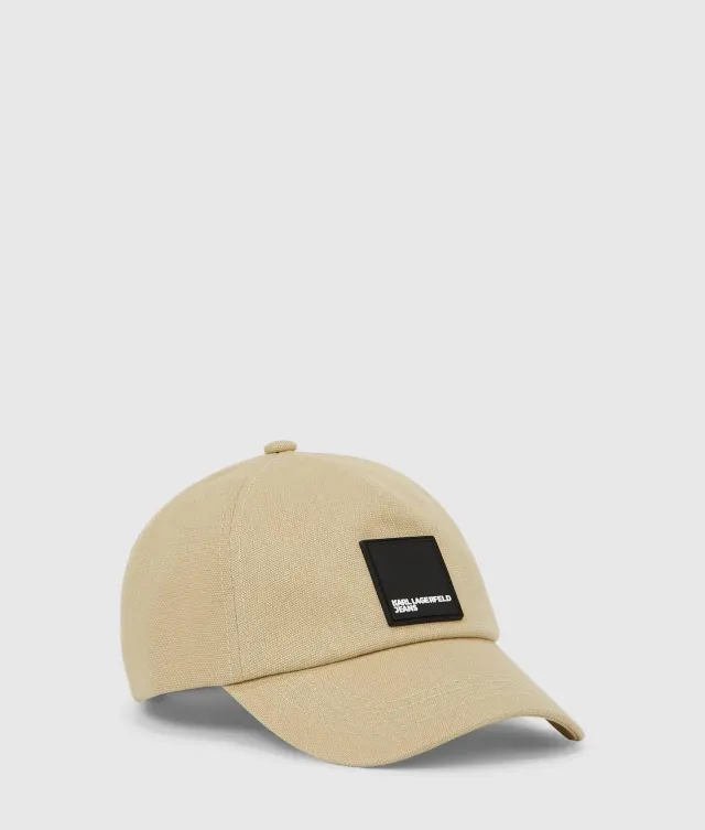 Karl Lagerfeld KL Jeans Cap Logo Patch schwarz