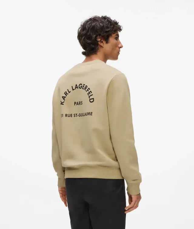 Karl Lagerfeld Rue St-Guillaume Sweatshirt Bio-Baumwolle