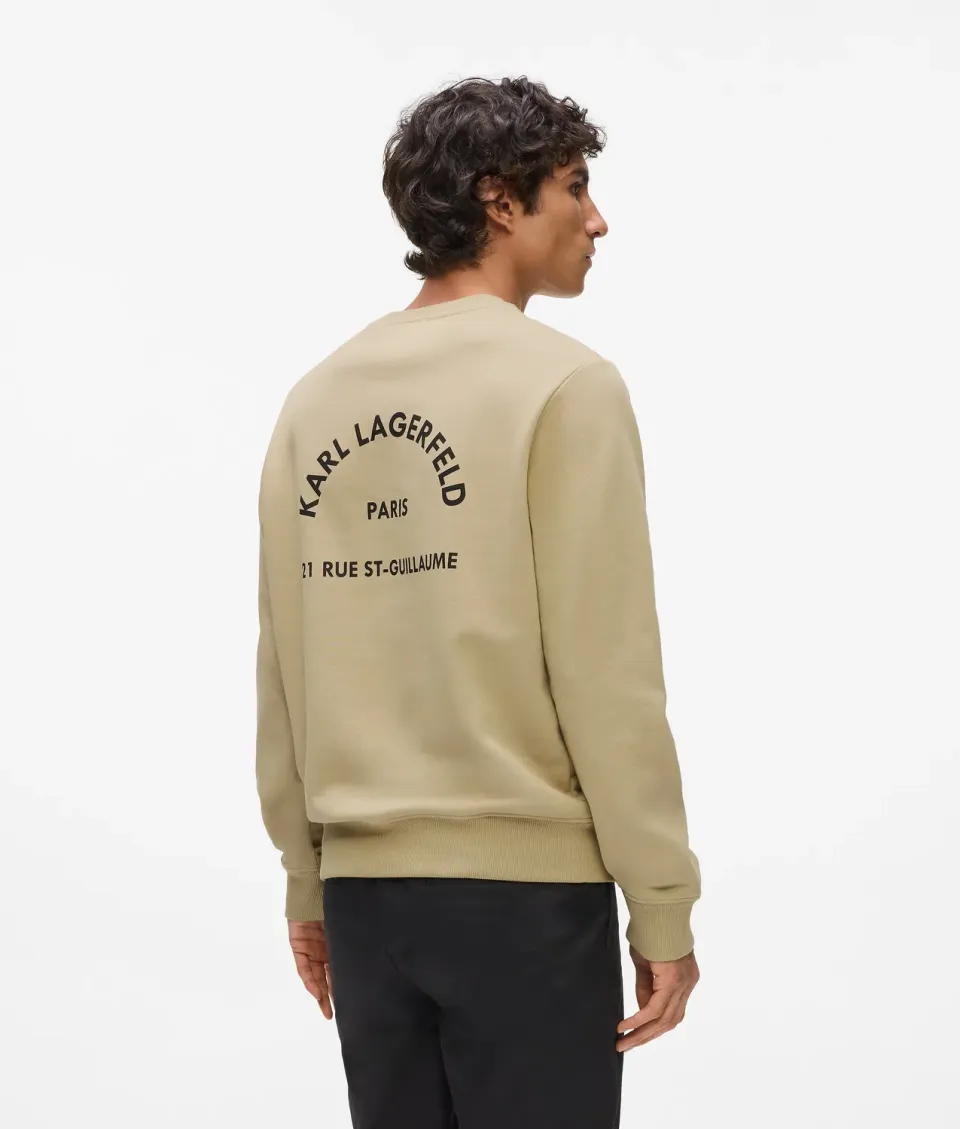 Karl Lagerfeld Rue St-Guillaume Sweatshirt Bio-Baumwolle