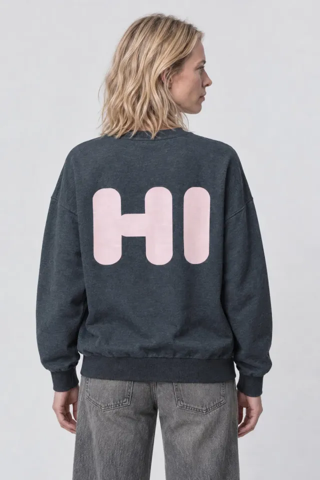 Alife & Kickin ElsaAK P Sweatshirt HI Dunkelblau Damen