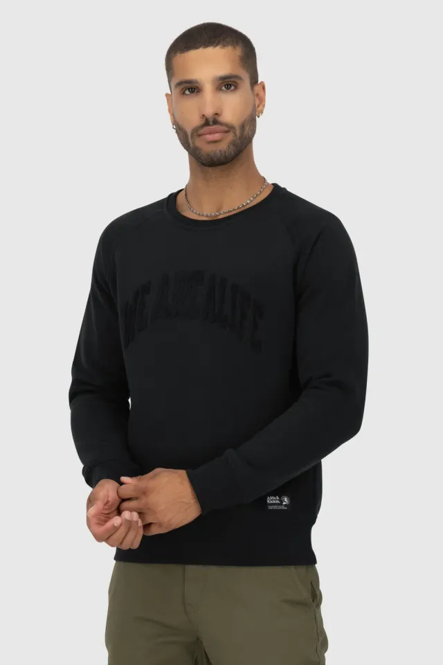 Alife & Kickin LevinAK A Sweatshirt schwarz College