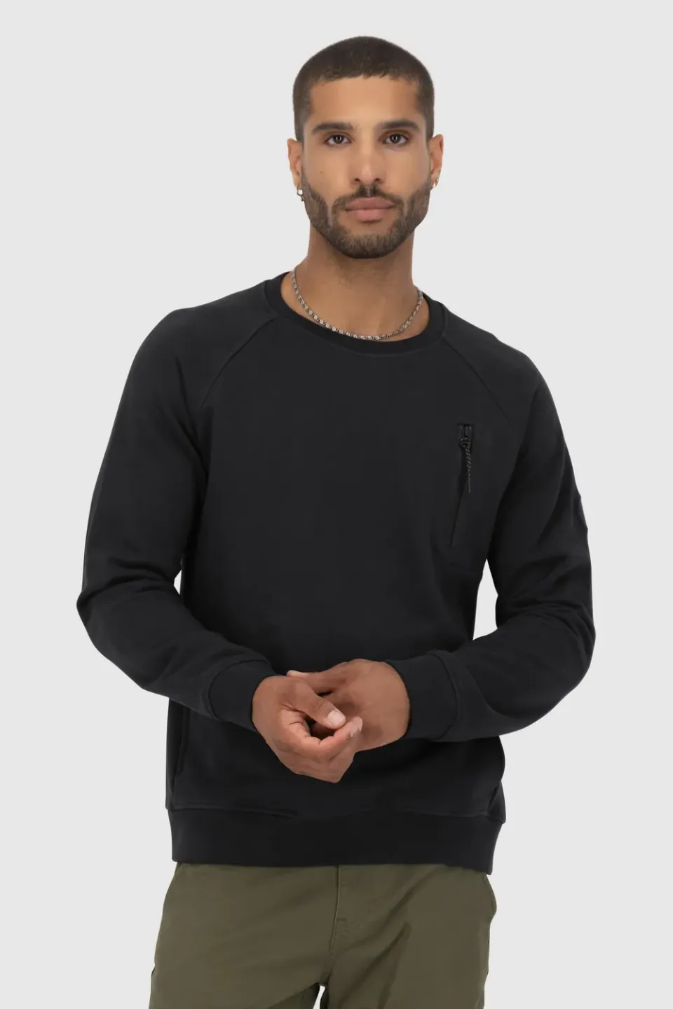 Alife & Kickin FabioAK A Sweatshirt Schwarz Herren French