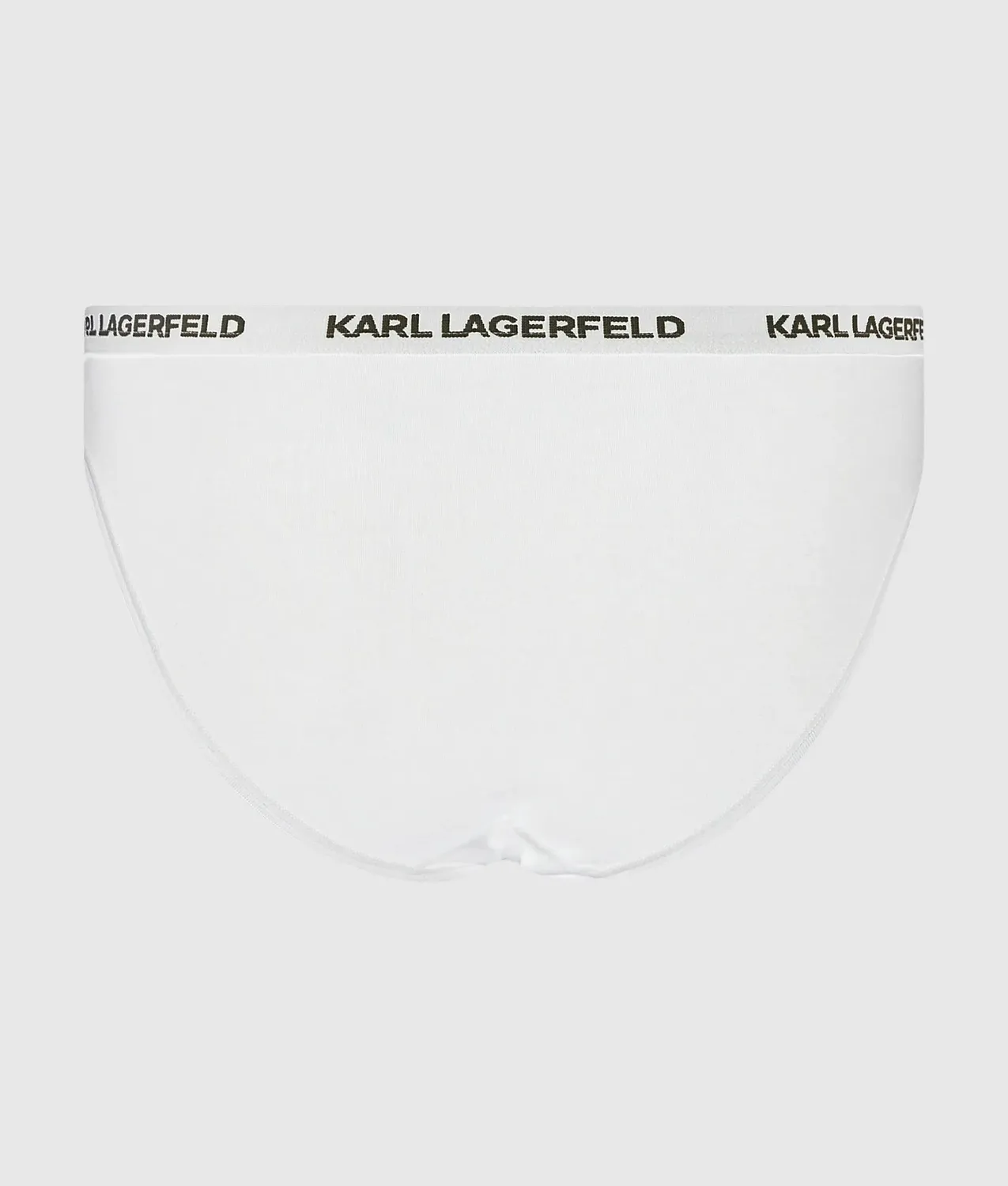 Karl Lagerfeld Logo Brief Slips 3er Pack Baumwolle Logo-Bund