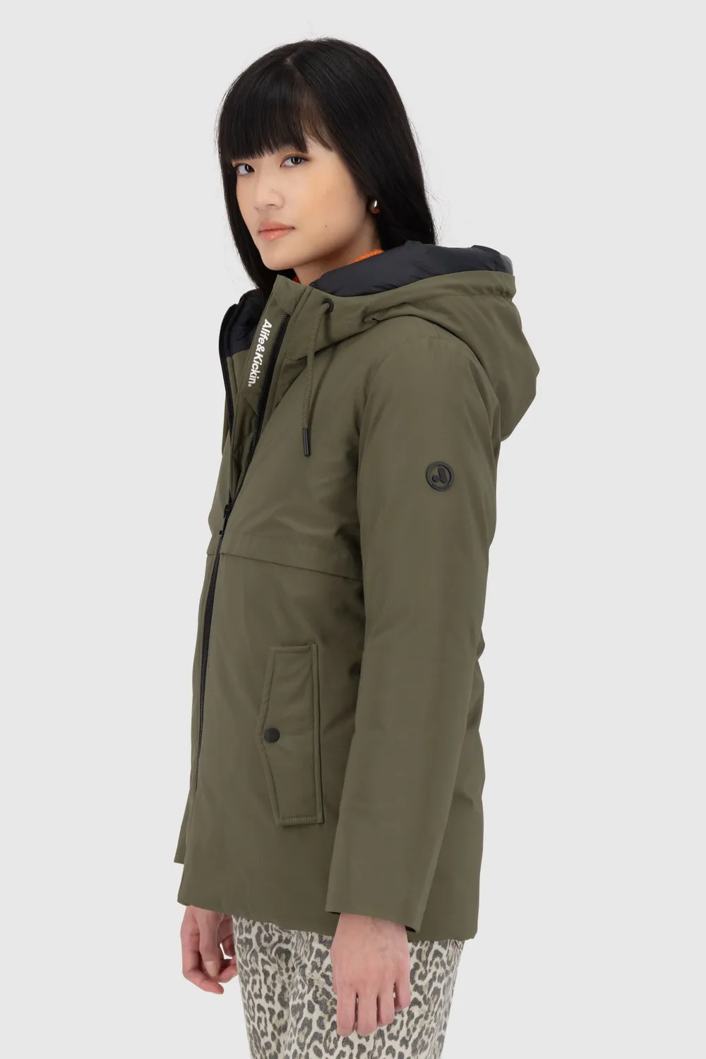 Alife & Kickin CicelyAK A Jacke Dunkelgrün Winter