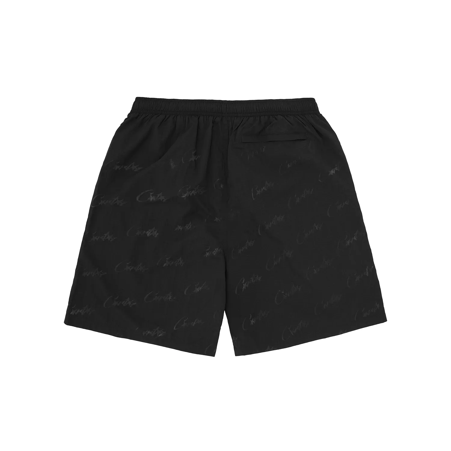 Corteiz Hydro Swim Short Black Badeshorts Allstarz-Print