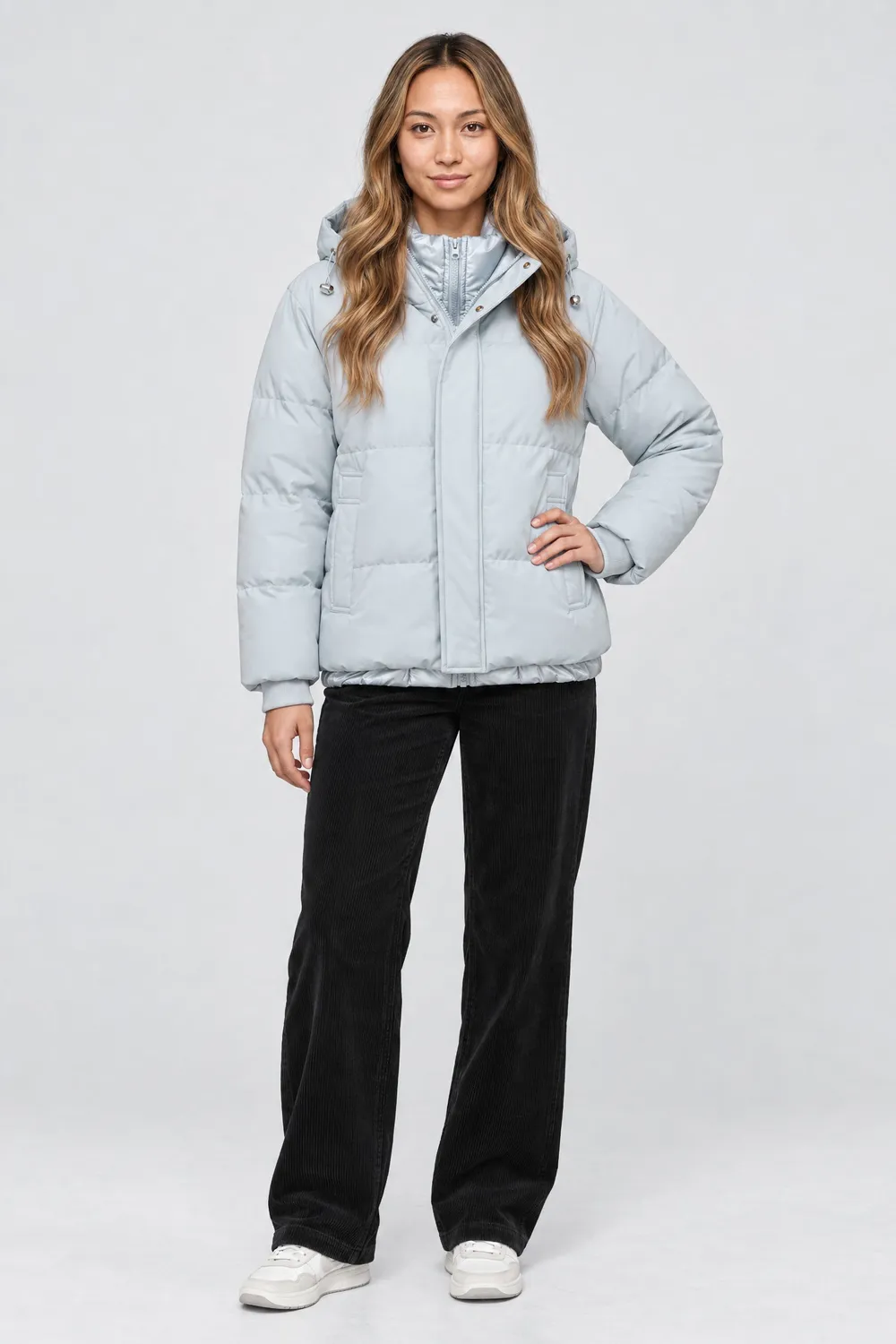 Alife & Kickin RoxaneAK A Puffer Jacket Winterjacke Blau