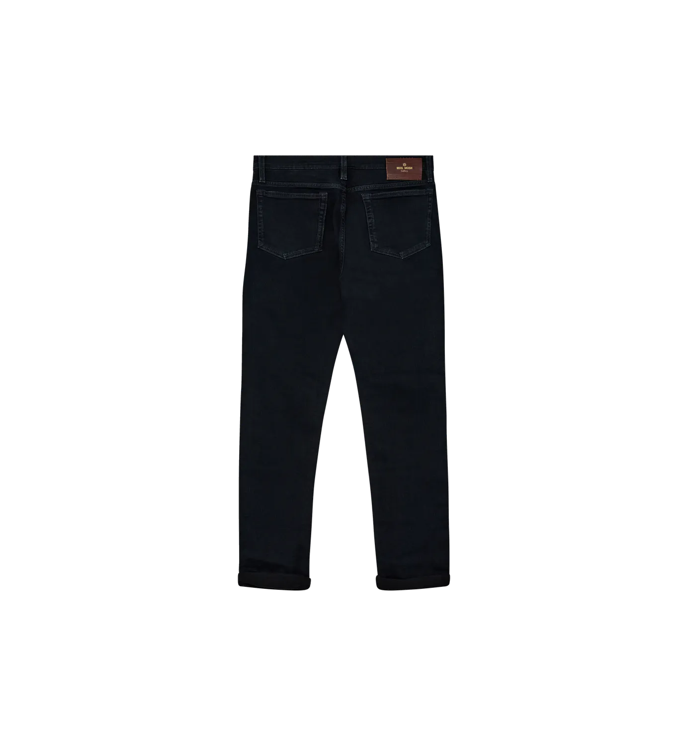 Mos Mosh MMGAndy Blue Black Jeans 32 Regular Mid-Waist