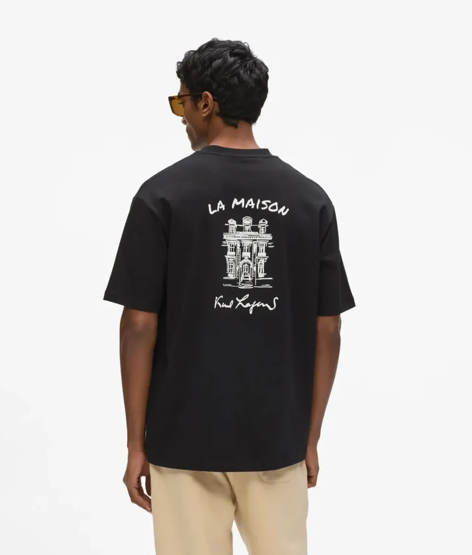 Karl Lagerfeld Maison de Karl T-Shirt Herren Loose-Fit