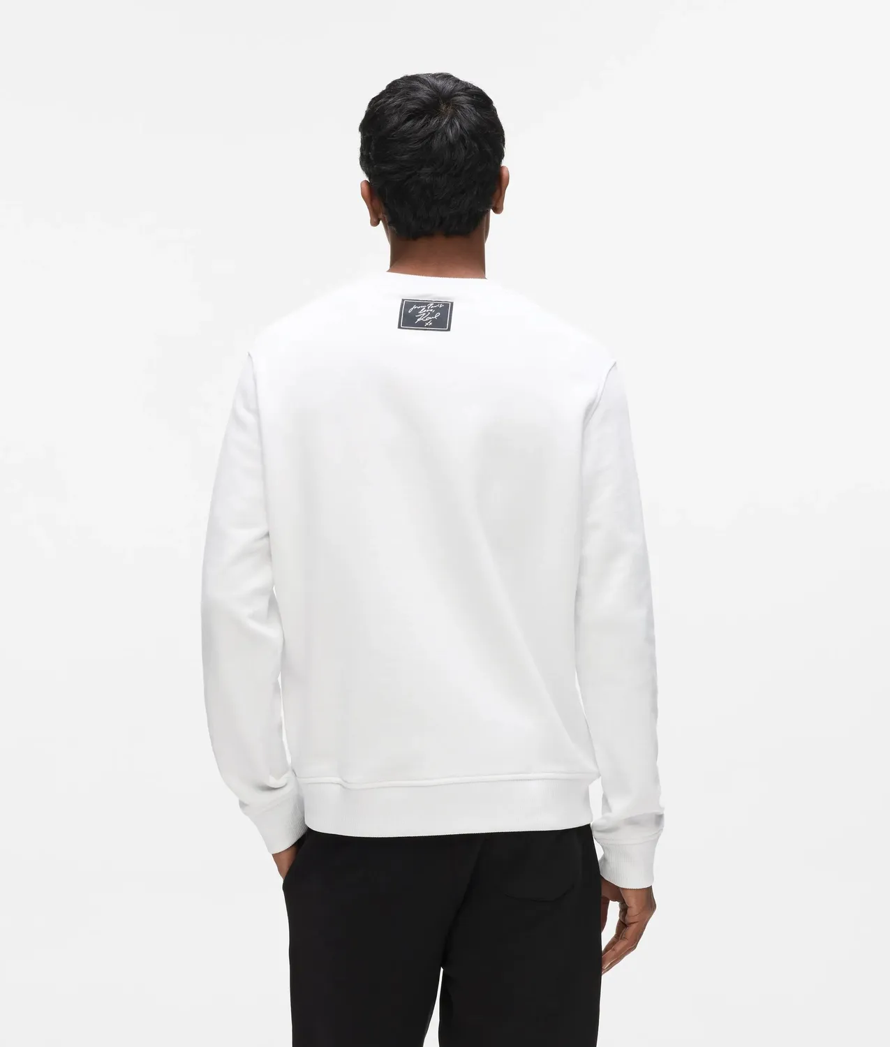 Karl Lagerfeld From Paris Love Patch Sweatshirt Baumwolle
