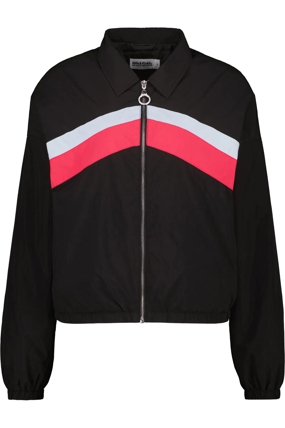 Alife & Kickin RyaAK A Jacke Schwarz Polyamid leicht