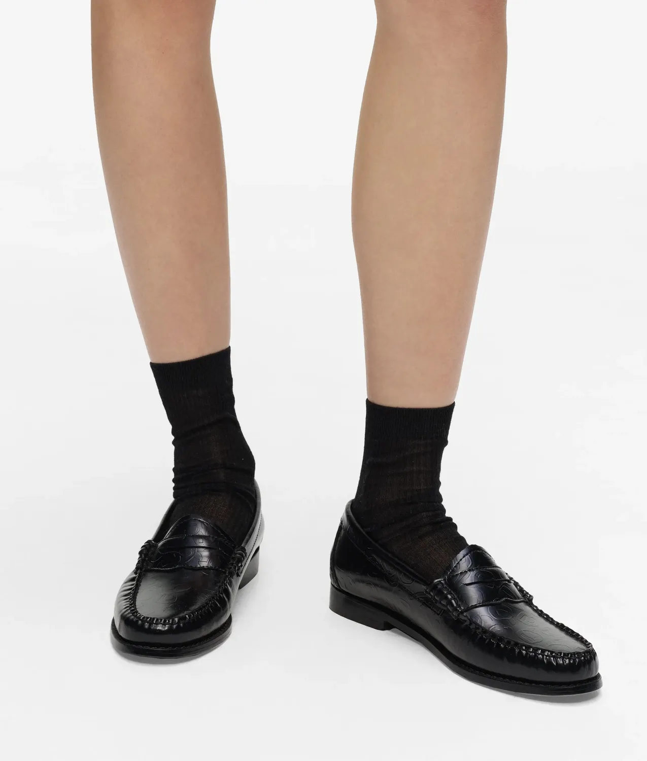 Karl Lagerfeld x G.H.Bass Ikon NFT Loafer Leder