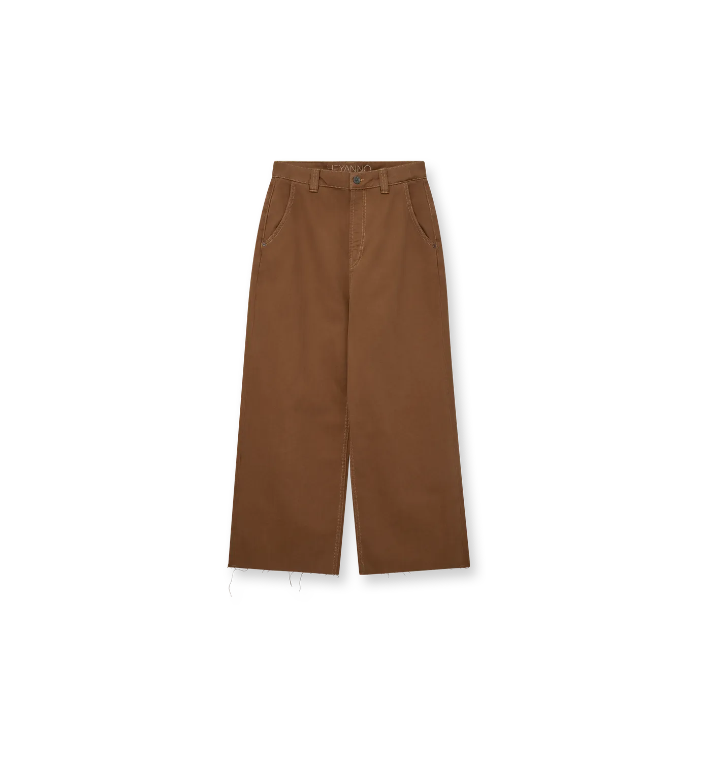 Mos Mosh MMHFull Herringbone Hose Cropped Foxtrot Weit
