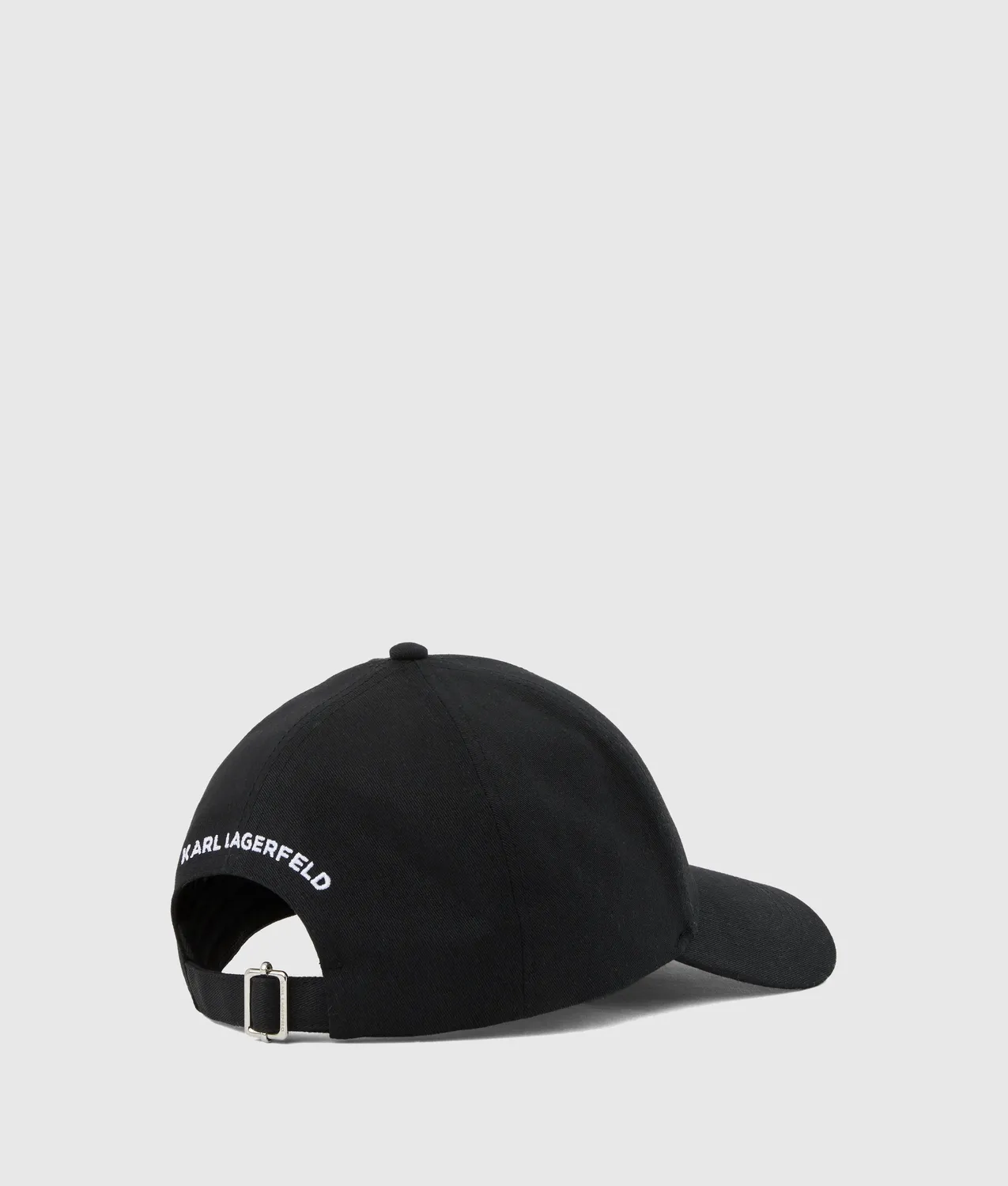 Karl Lagerfeld Ikon Pin Cap Baumwolle schwarz One Size