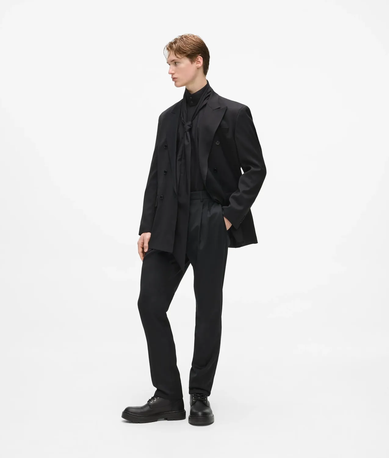 Karl Lagerfeld KL Studio Anzughose Wolle Regular-Fit