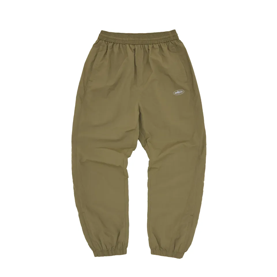 Corteiz Static Shuku Pant Hose Olive Nylon Wasserdicht